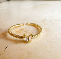 DARLA HEART RING - Anemona Joyería