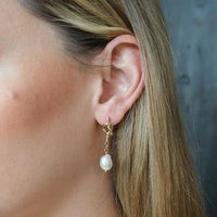 DROP&KNOT EARRINGS - Anemona Joyería