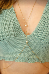 PEARL BODY CHAIN - Anemona Joyería