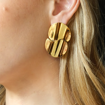 PIPPA GOLD EARRINGS - Anemona Joyería