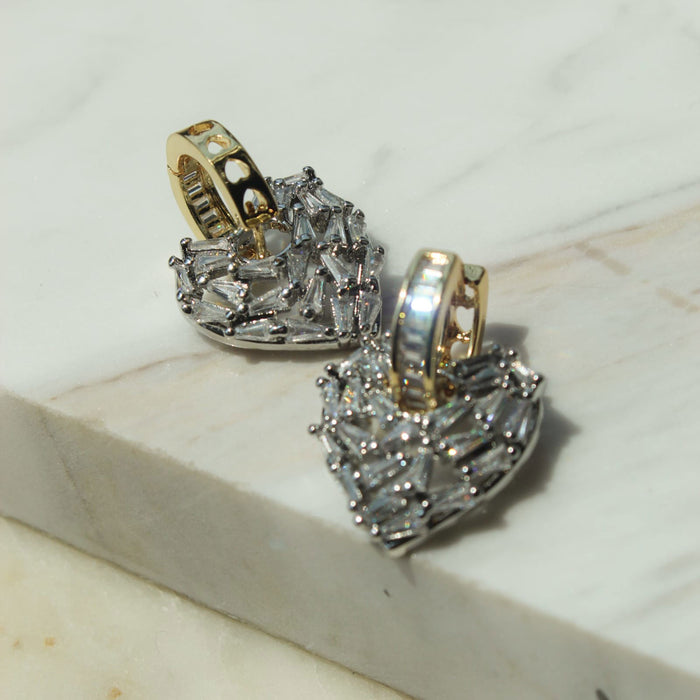 ROCK MY HEART MISTS HOOPS - Anemona Joyería