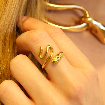 SNAKE RING - Anemona Joyería