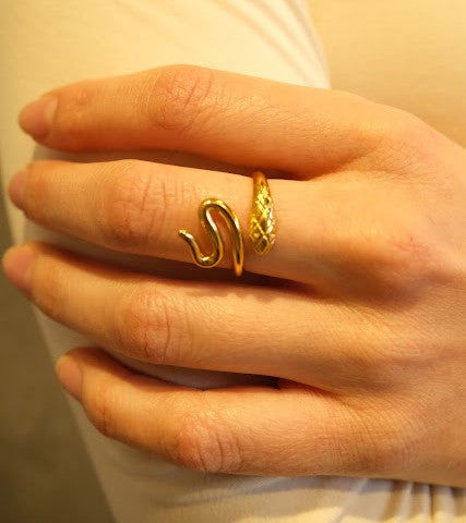 SNAKE RING - Anemona Joyería