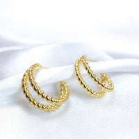 TWICE HOOPS - Anemona Joyería