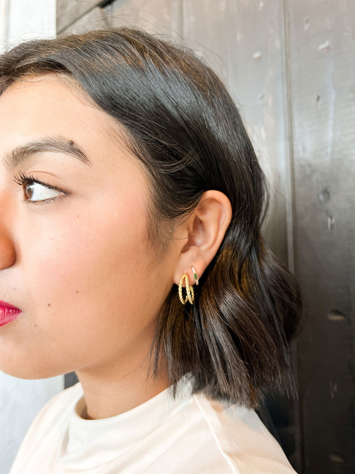 TWICE HOOPS - Anemona Joyería