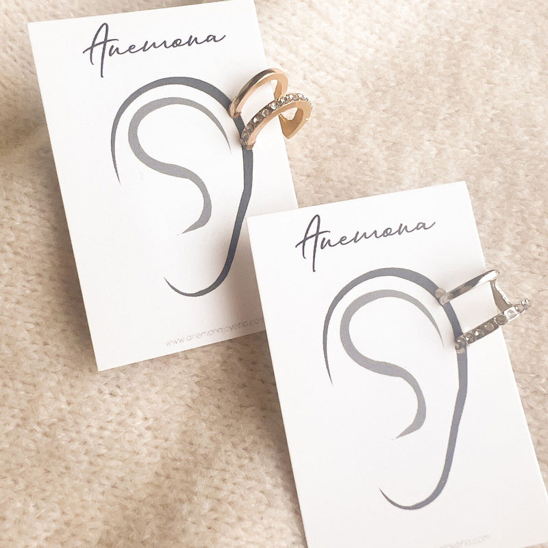 TWINS EAR CUFF - Anemona Joyería