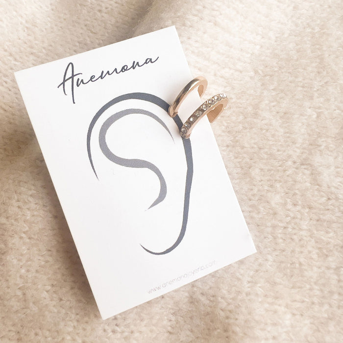 TWINS EAR CUFF - Anemona Joyería